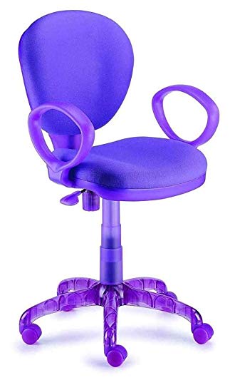 New Spec Task Chair Modern, Purple
