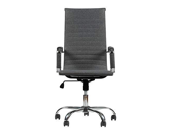 HIGH-Back Fabric Executive Desk Chair MZN-5050F (Gray)
