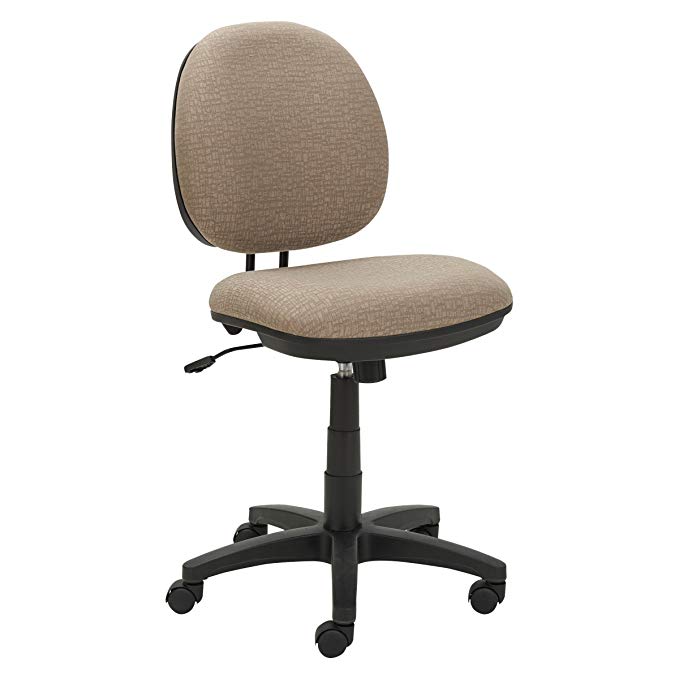 Alera ALEIN4851 Interval Series Swivel/Tilt Task Chair, Sandstone Tan Fabric