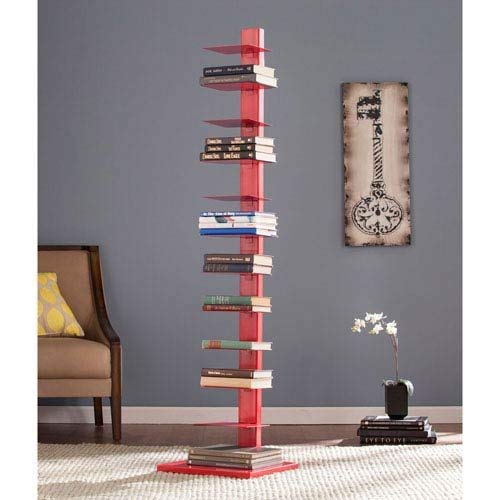 Spine Tower Shelf in Valiant Poppy